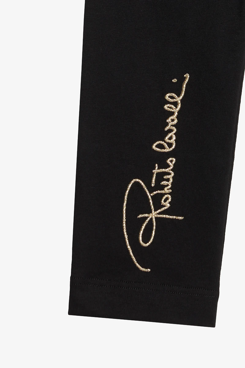 Sports Pants With Embroidered Logo