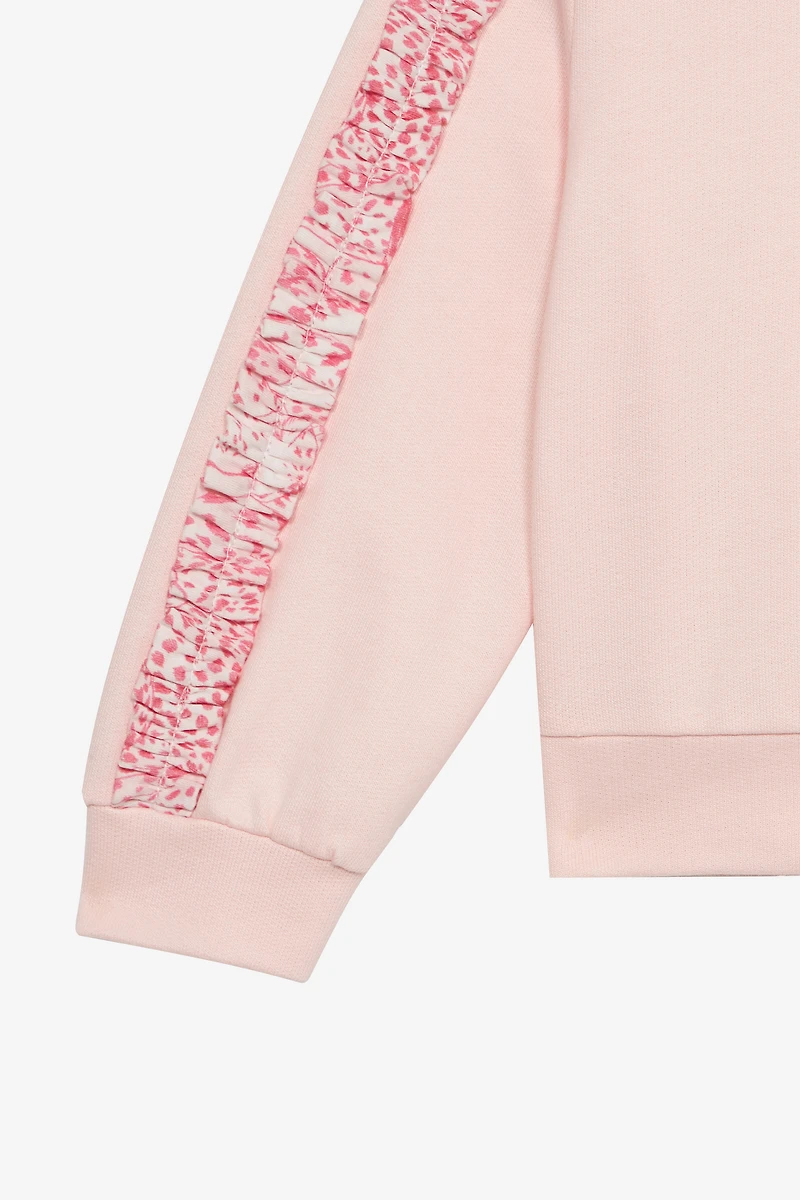 Sweatshirt With RC Monogram And Cheetah Skin
