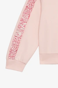 Sweatshirt With RC Monogram And Cheetah Skin
