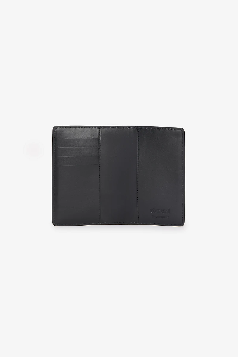 Wallet With All-Over Mirror Snake Monogram