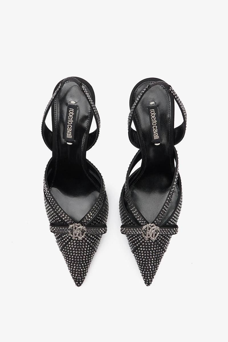 Slingbacks With Rhinestones