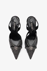 Slingbacks With Rhinestones