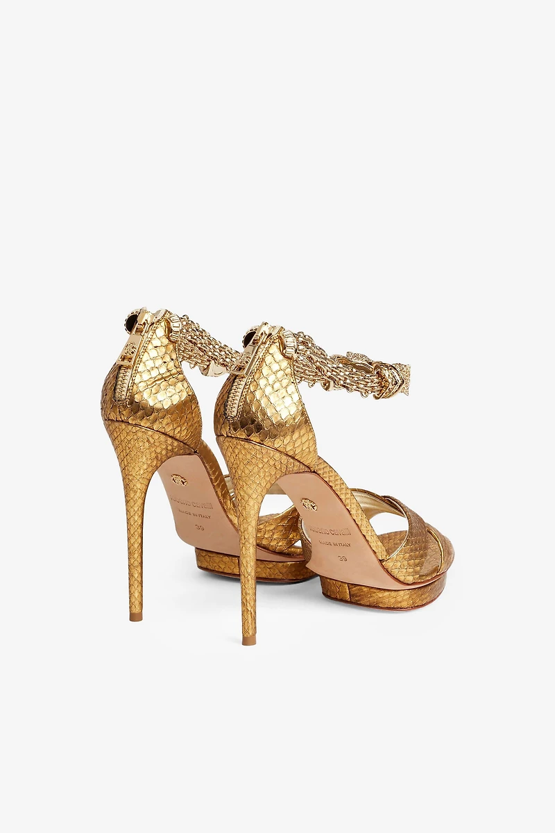 Jewel panther sandals