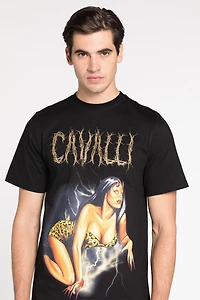 Graphic-Print Cotton T-Shirt