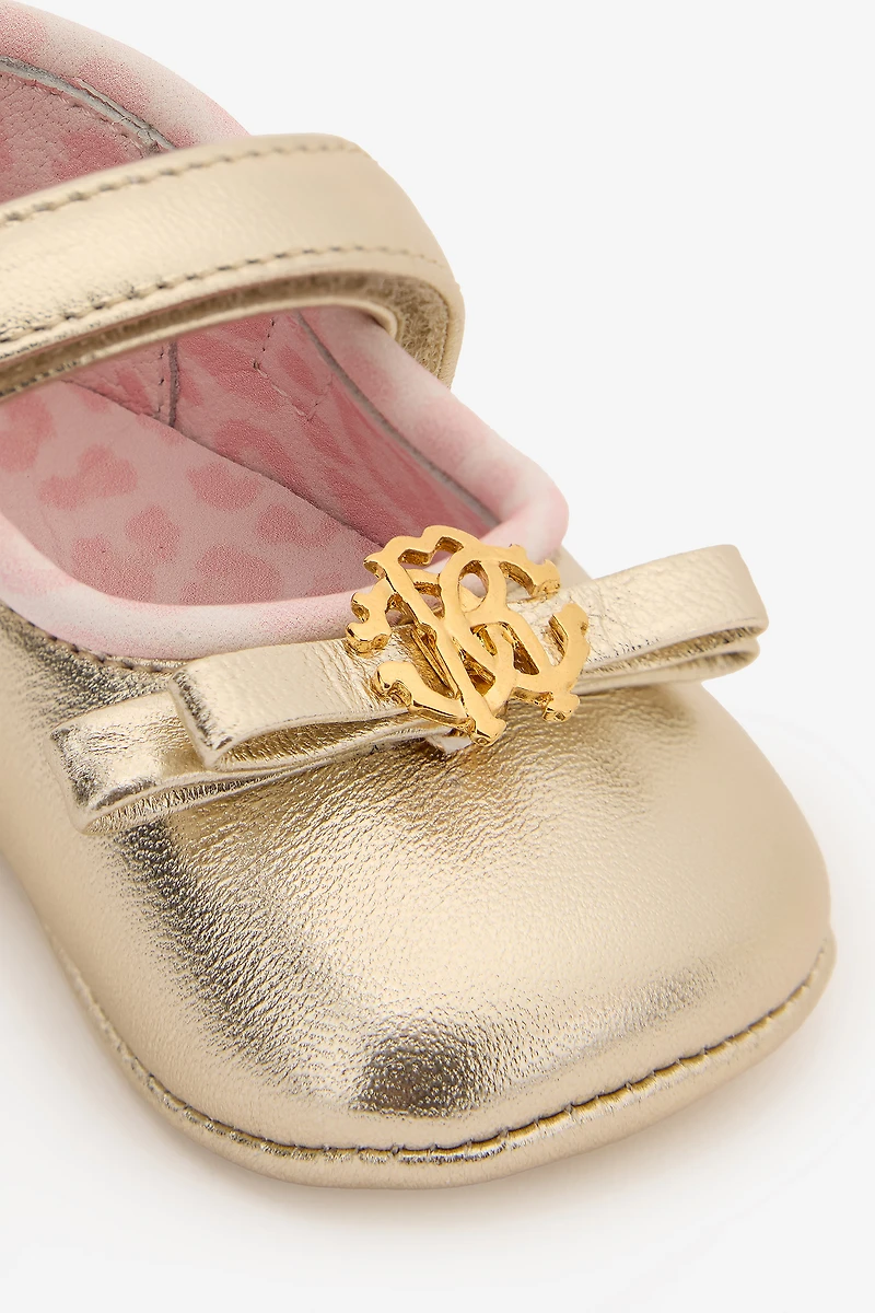 Mary Janes With RC Monogram