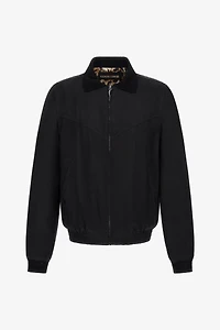 Black Bomber Jacket