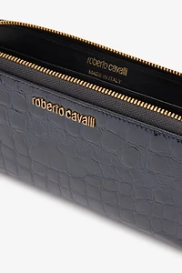 Wallet With Crocodile Print