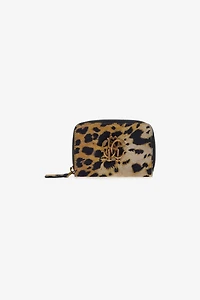 Small wallet with Monogram RC and zip