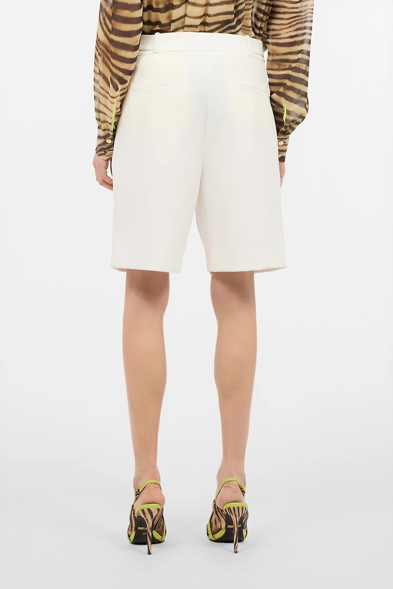 Tailored Shorts With Belt