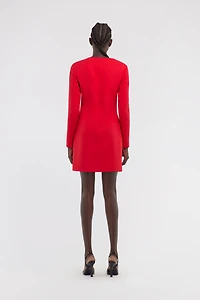 Long-sleeve dress with RC