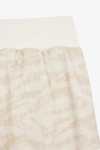 Sport Pants With Tiger Skin Print