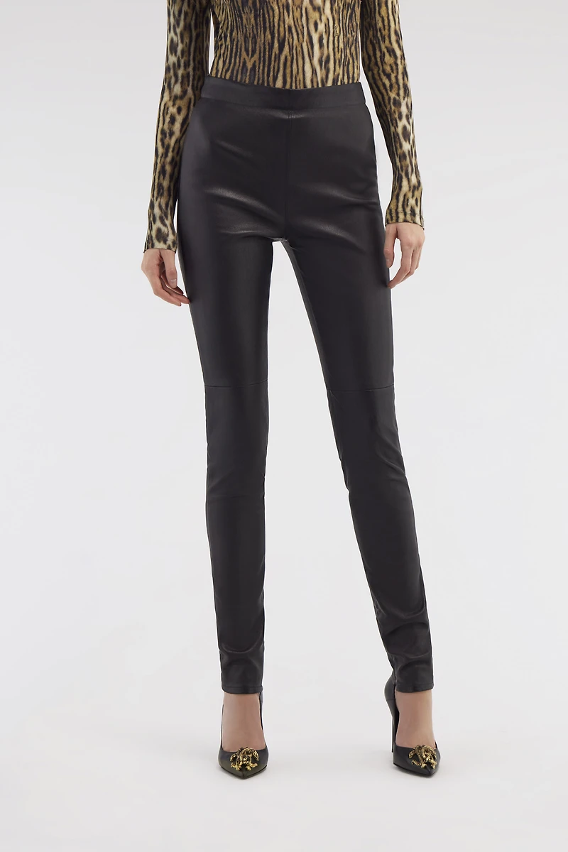 Leather leggings