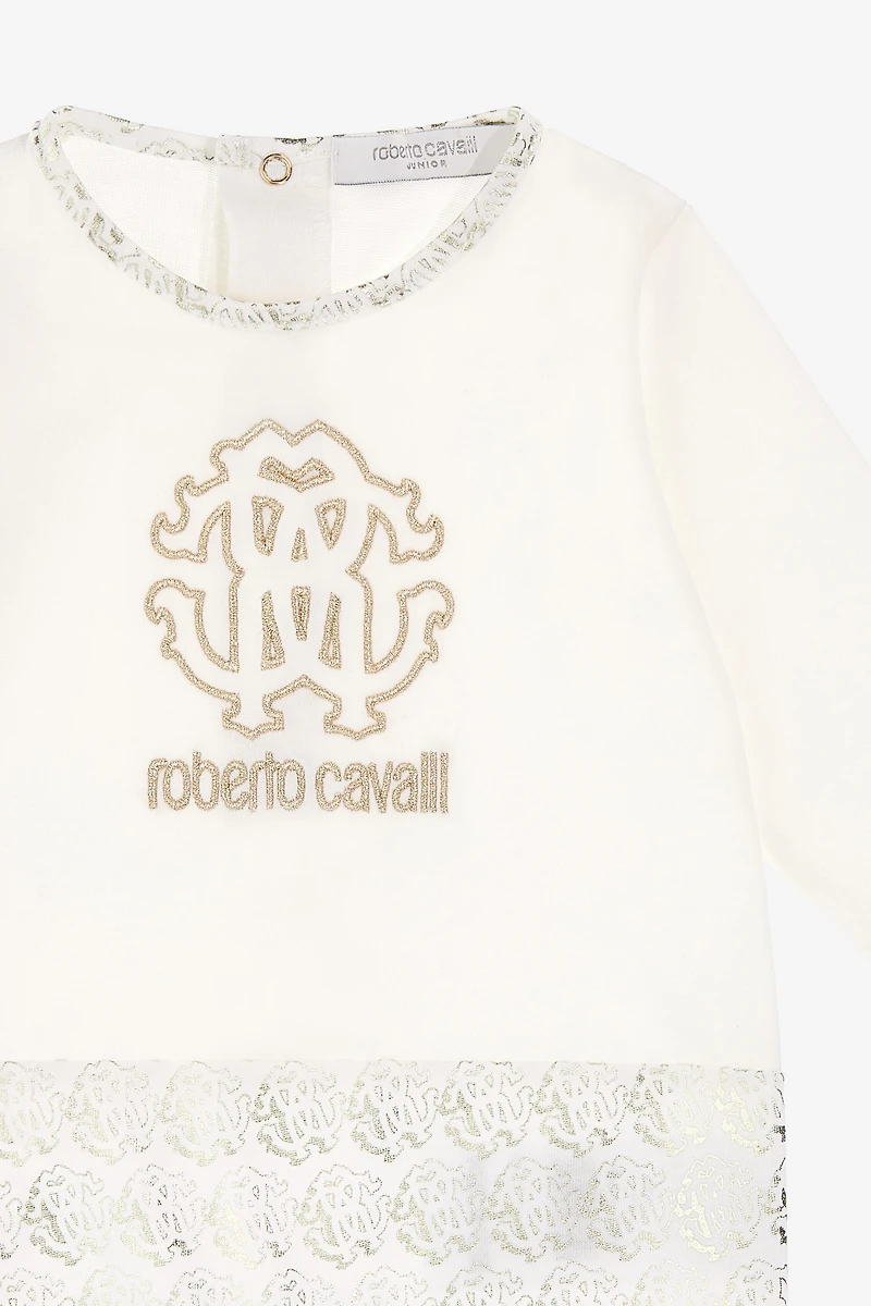 RC Monogram Babygrow set
