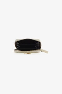 Small wallet with Monogram RC and zip