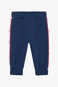 Blue Track Pants with RC Monogram