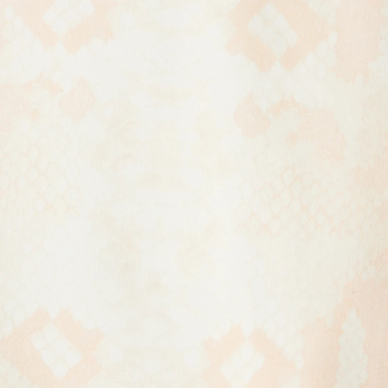 Solid-Color Python-Print Pants
