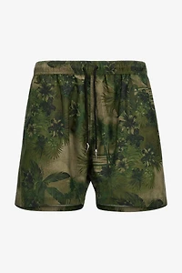 Swim shorts with print