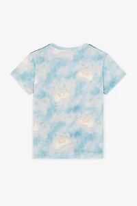 Wild Leda-Print Cotton T-Shirt