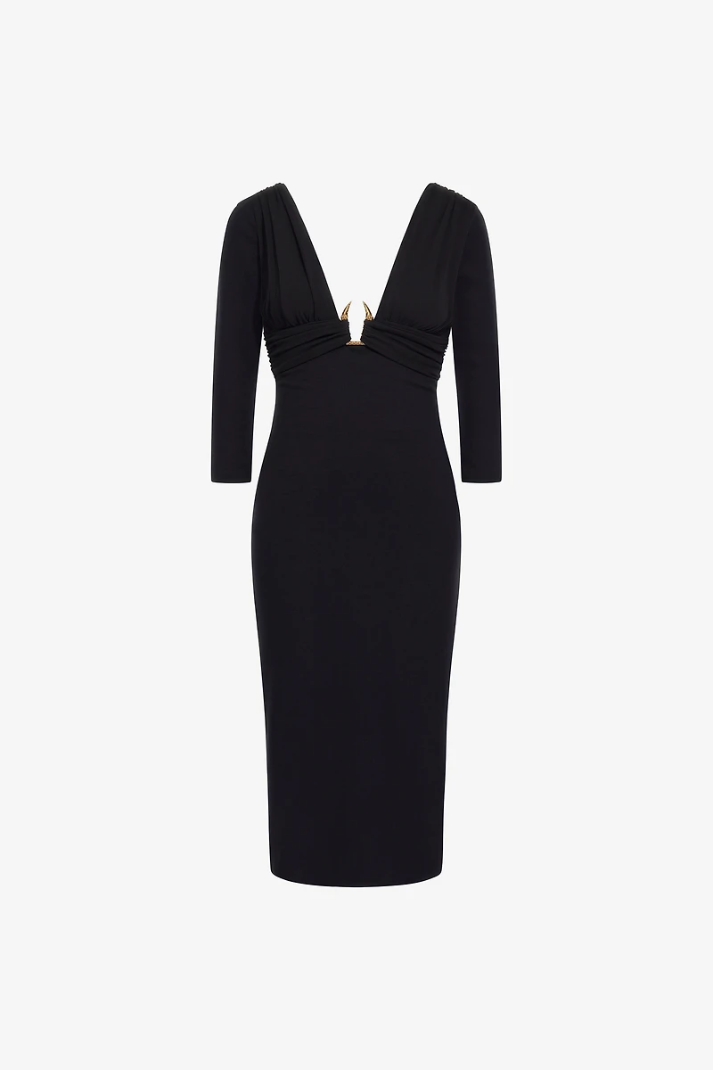 Dress with Gold Detail
