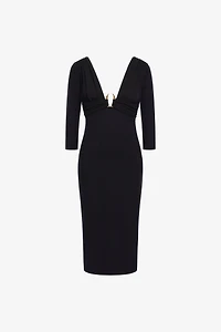 Dress with Gold Detail