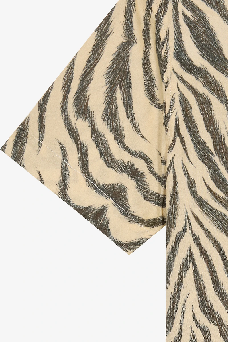 Tiger Skin-Print Shirt