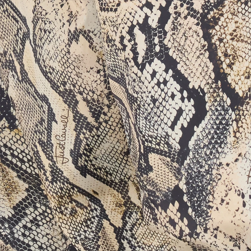 Hooded Jacket With Python Print