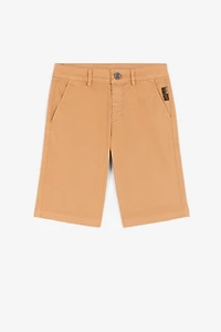 Logo-embroidered shorts