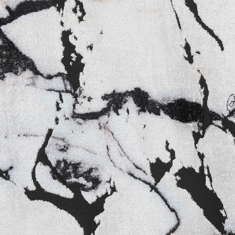 Marble print sweatshirt