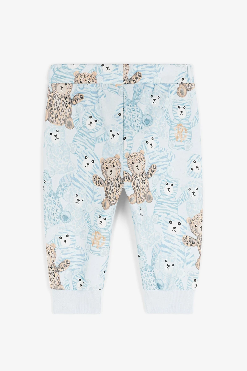 Teddy Bear-Print Sweatpants