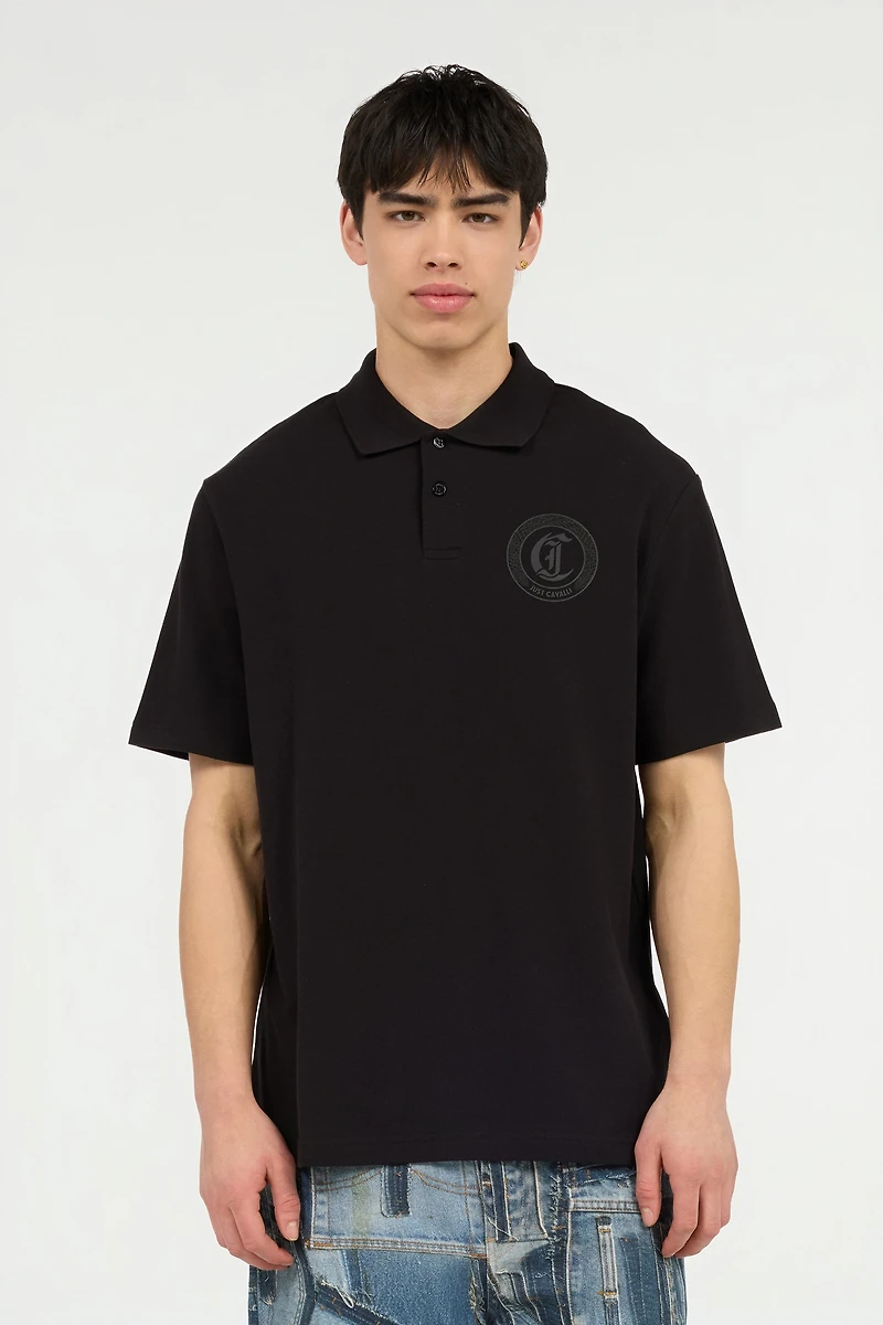 Polo With JC Monogram Embroidery