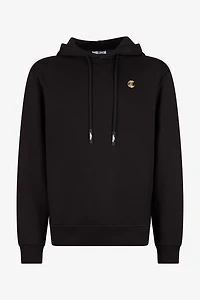Black Hoodie Sweatshirt With C Logo