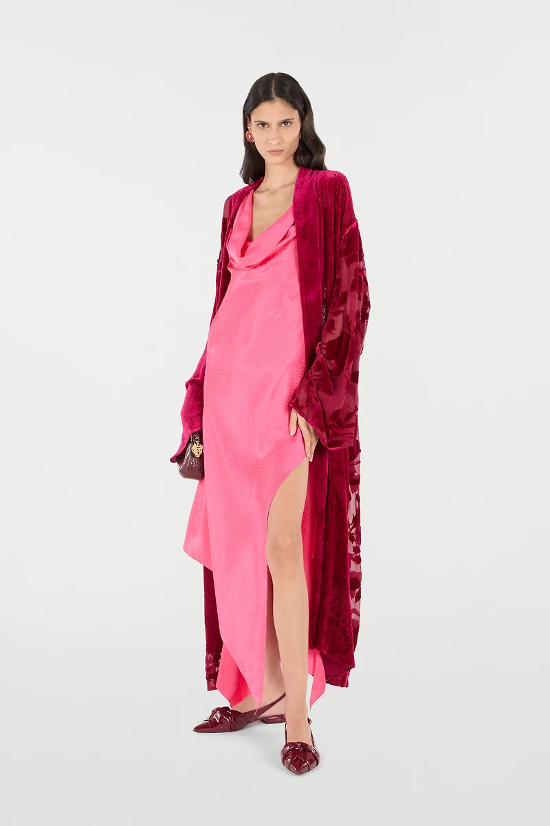 Dress With Asymmetric Skirt