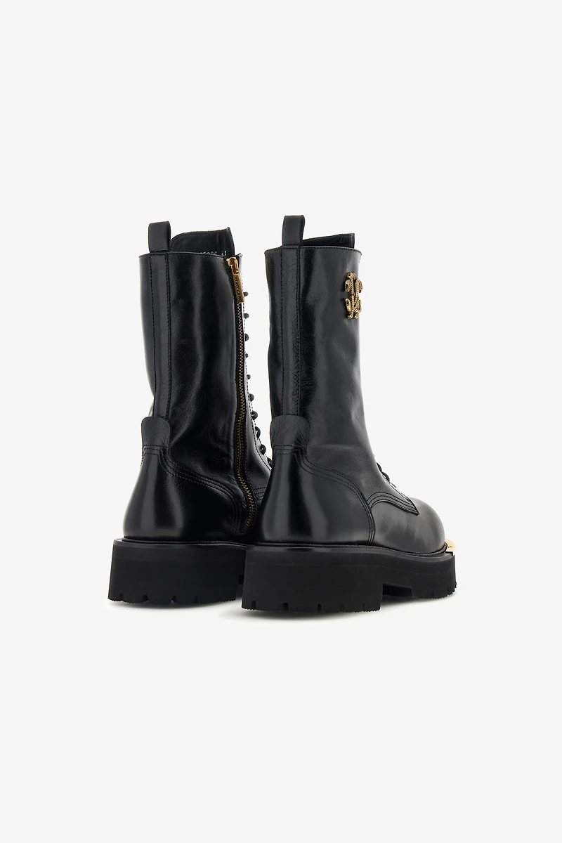 Combat boot with RC Logo