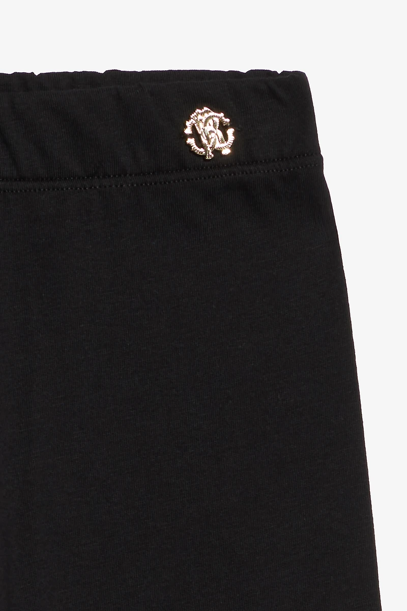 Sports Pants With Embroidered Logo