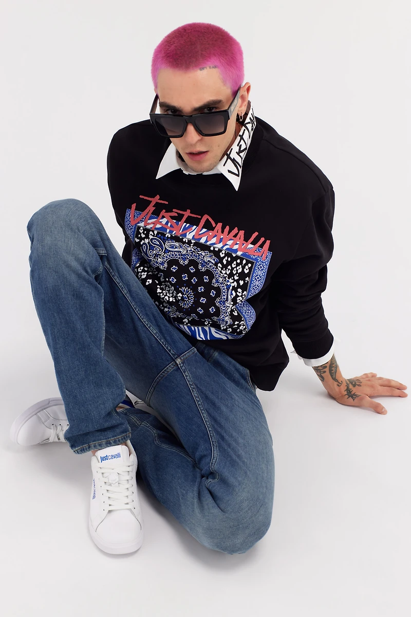 Just Cavalli Logo Sweatshirt