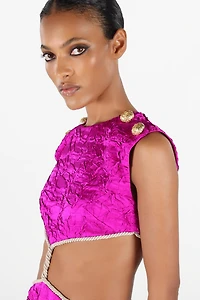 Cut-Out Detail Mini Dress