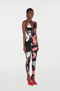 Jumpsuit With All-Over Dragon