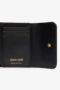 Laminated Cardholder with Snake Print