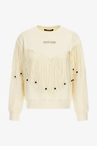 Sweatshirt with Fringe