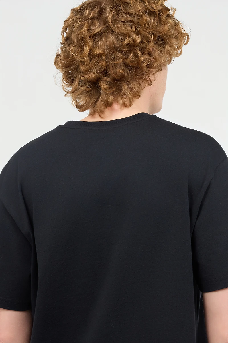 T-Shirt With Mini-Studded Logo