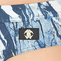 Marble-Print Swim Briefs