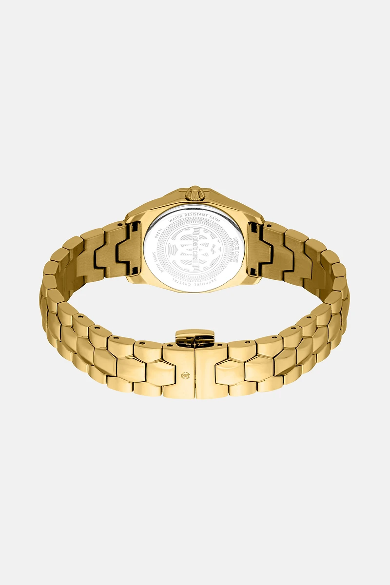 Roberto Cavalli by Frank Muller Logo watch