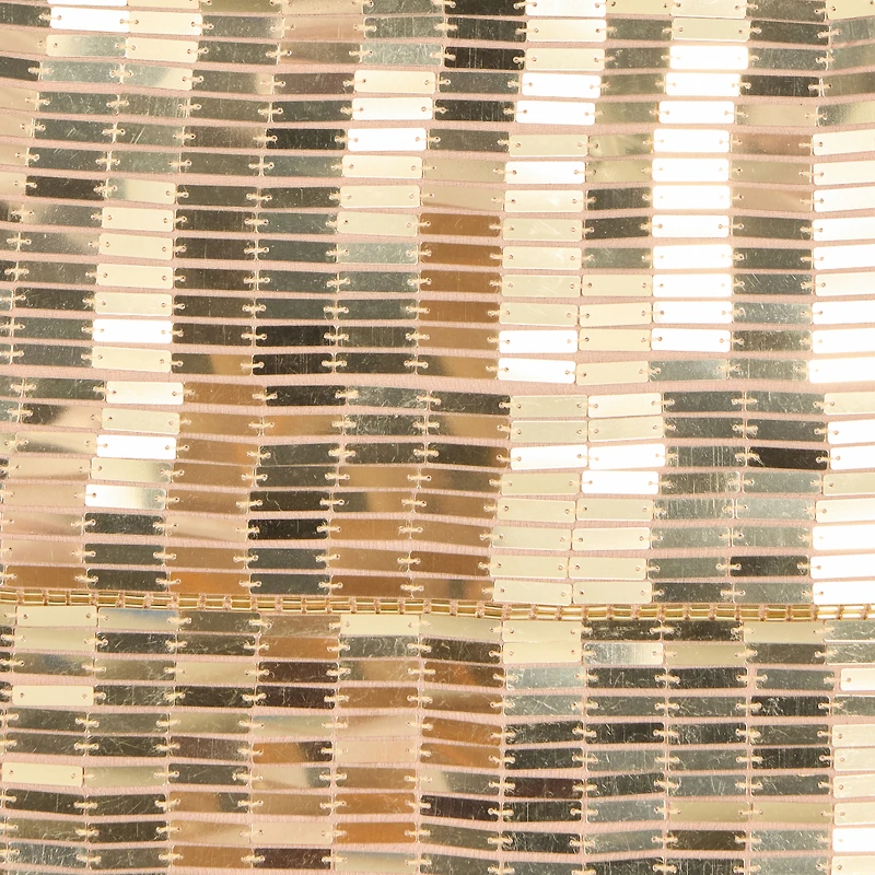 Miniskirt With Gold Appliqués