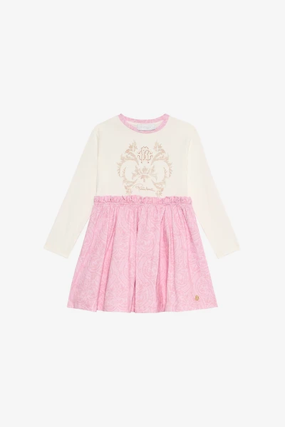 Dress with butterfly print