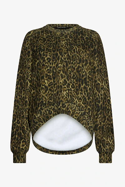 Leopard Print Sweatshirt