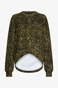 Leopard Print Sweatshirt