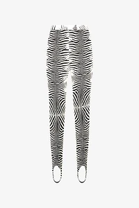 Zebra-Print Leggings