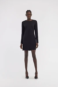 Long-sleeve dress with RC