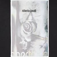 Rose-Print T-Shirt With Logo