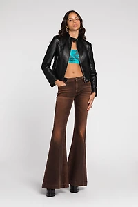 Cropped vest top